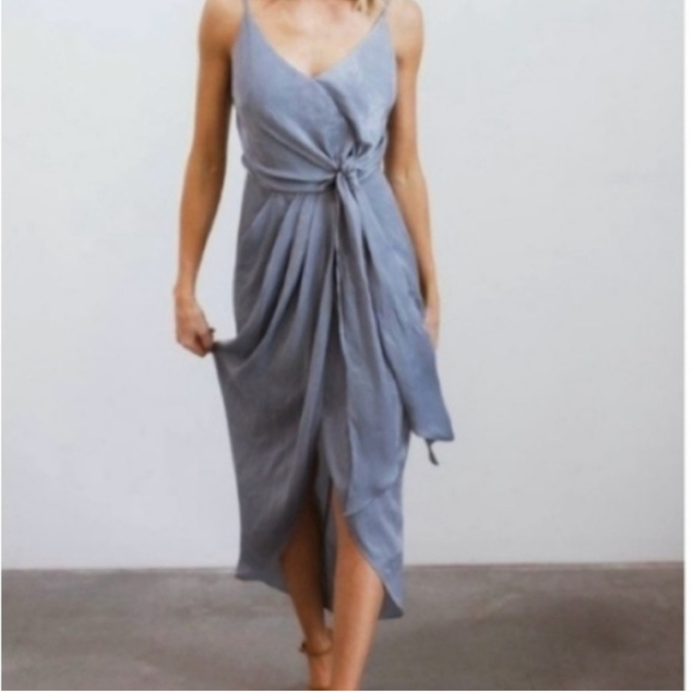 Baltic Born Midi Wrap Dress - Picture 2 of 2